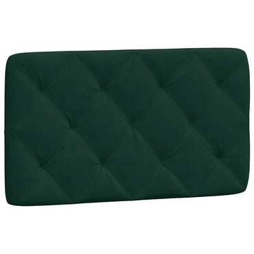 vidaXL Kopfteil-Kissen Dunkelgrün 90 cm Samt