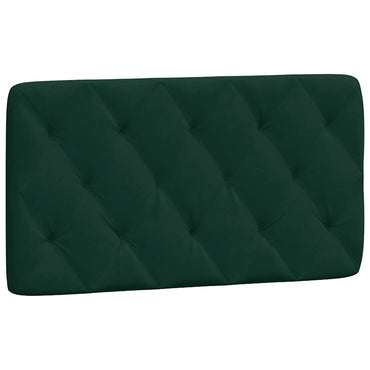 vidaXL Kopfteil-Kissen Dunkelgrün 100 cm Samt
