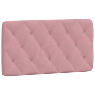 vidaXL Kopfteil-Kissen Rosa 100 cm Samt