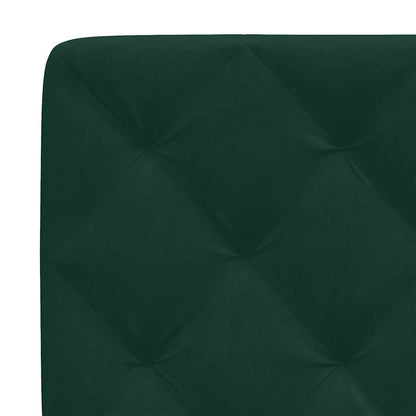 vidaXL Kopfteil-Kissen Dunkelgrün 140 cm Samt