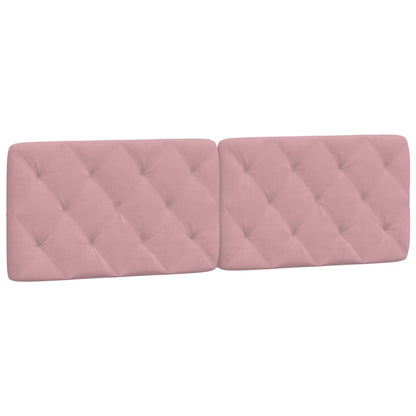 vidaXL Kopfteil-Kissen Rosa 160 cm Samt
