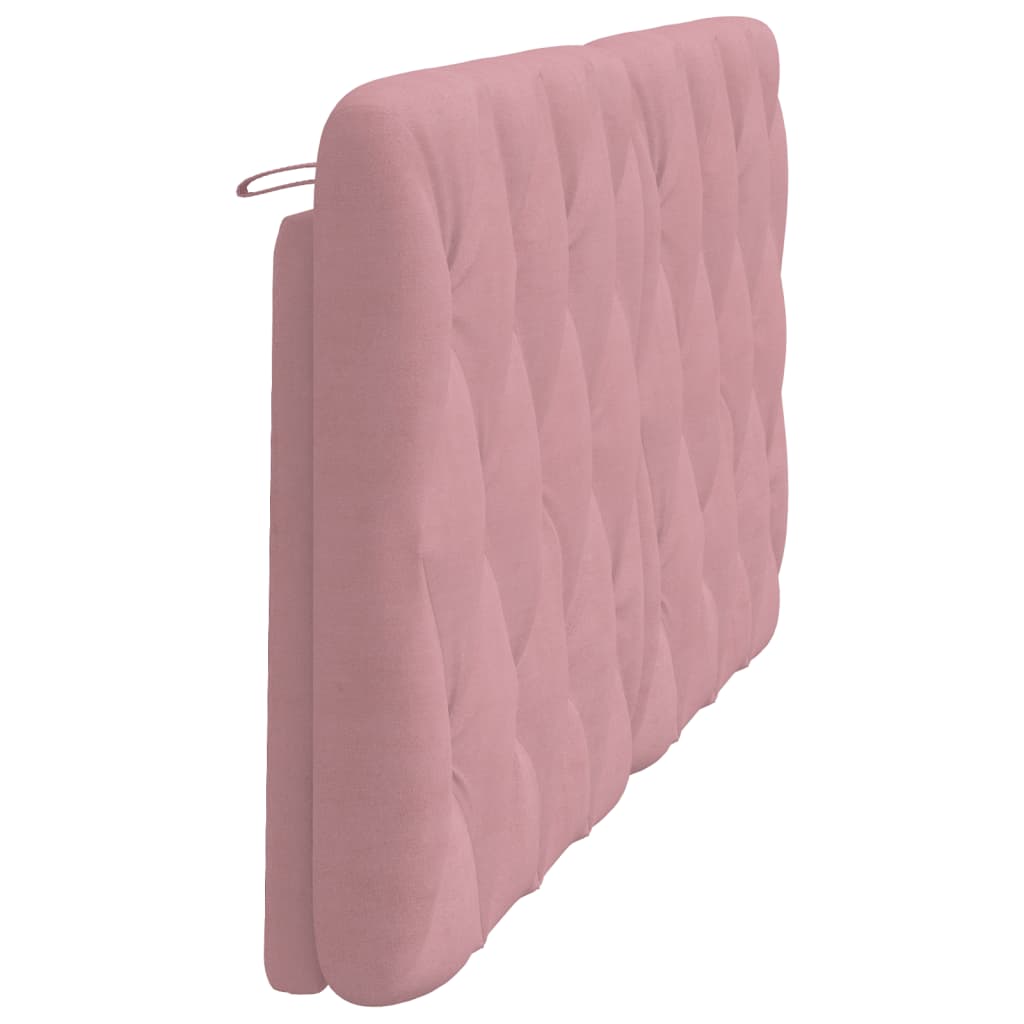 vidaXL Kopfteil-Kissen Rosa 160 cm Samt
