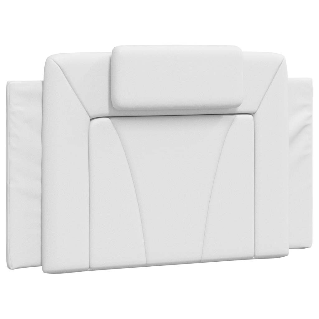 vidaXL Kopfteil-Kissen "Viana" Weiß 80 cm Kunstleder