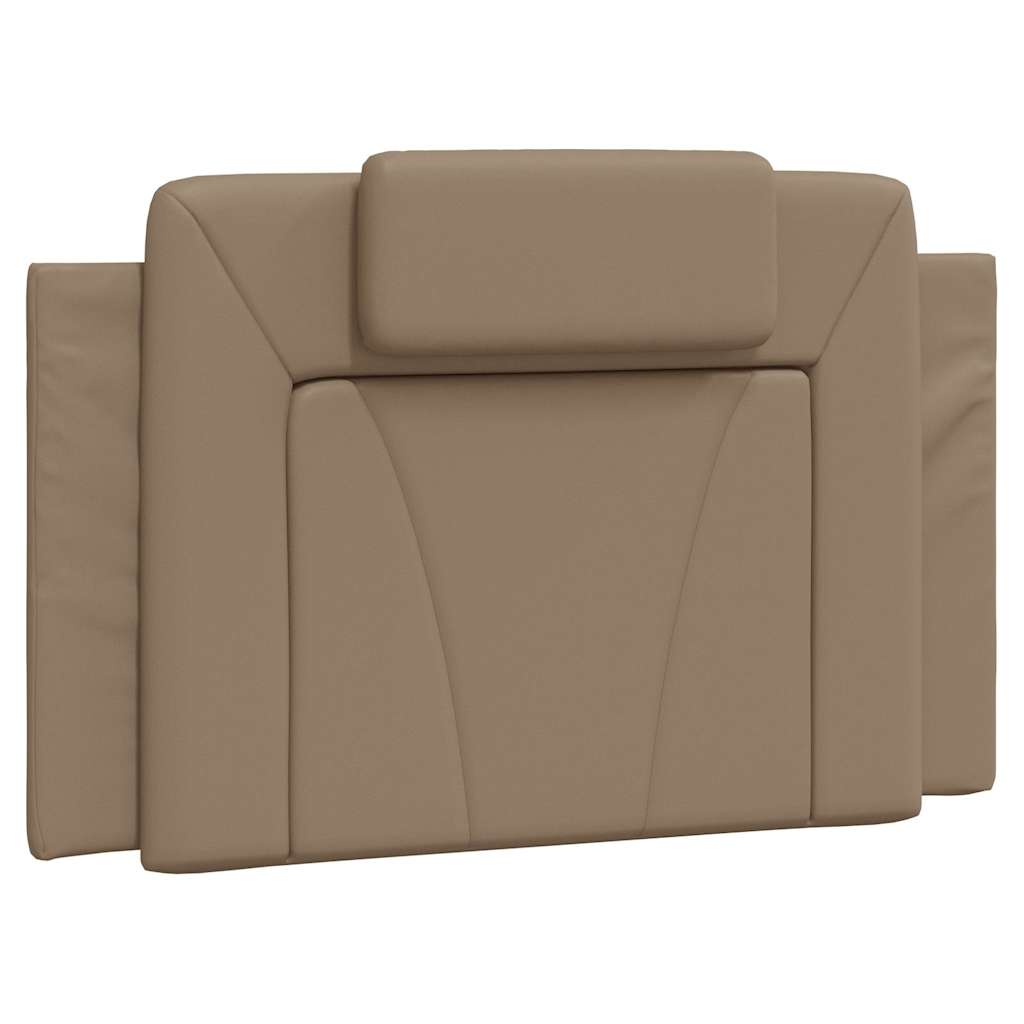 vidaXL Kopfteil-Kissen "Viana" Cappuccino-Braun 80 cm Kunstleder
