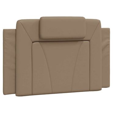 vidaXL Kopfteil-Kissen "Viana" Cappuccino-Braun 80 cm Kunstleder