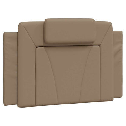 vidaXL Kopfteil-Kissen "Viana" Cappuccino-Braun 80 cm Kunstleder