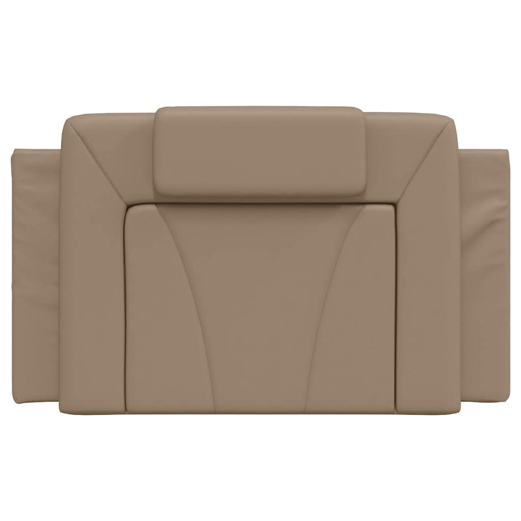 vidaXL Kopfteil-Kissen "Viana" Cappuccino-Braun 80 cm Kunstleder