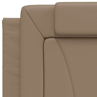 vidaXL Kopfteil-Kissen "Viana" Cappuccino-Braun 80 cm Kunstleder