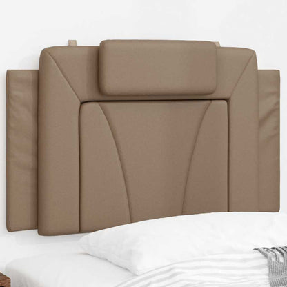 vidaXL Kopfteil-Kissen "Viana" Cappuccino-Braun 80 cm Kunstleder