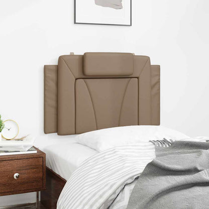 vidaXL Kopfteil-Kissen "Viana" Cappuccino-Braun 90 cm Kunstleder