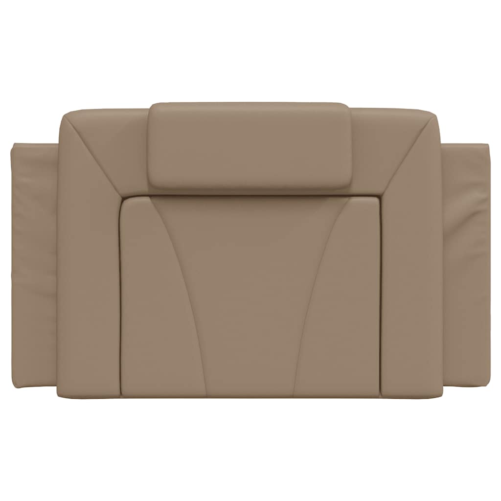 vidaXL Kopfteil-Kissen "Viana" Cappuccino-Braun 90 cm Kunstleder