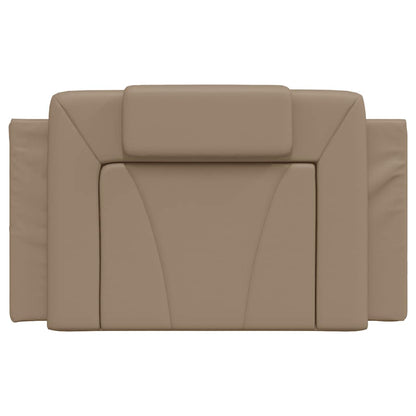 vidaXL Kopfteil-Kissen "Viana" Cappuccino-Braun 90 cm Kunstleder