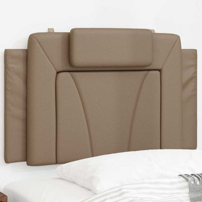 vidaXL Kopfteil-Kissen "Viana" Cappuccino-Braun 90 cm Kunstleder