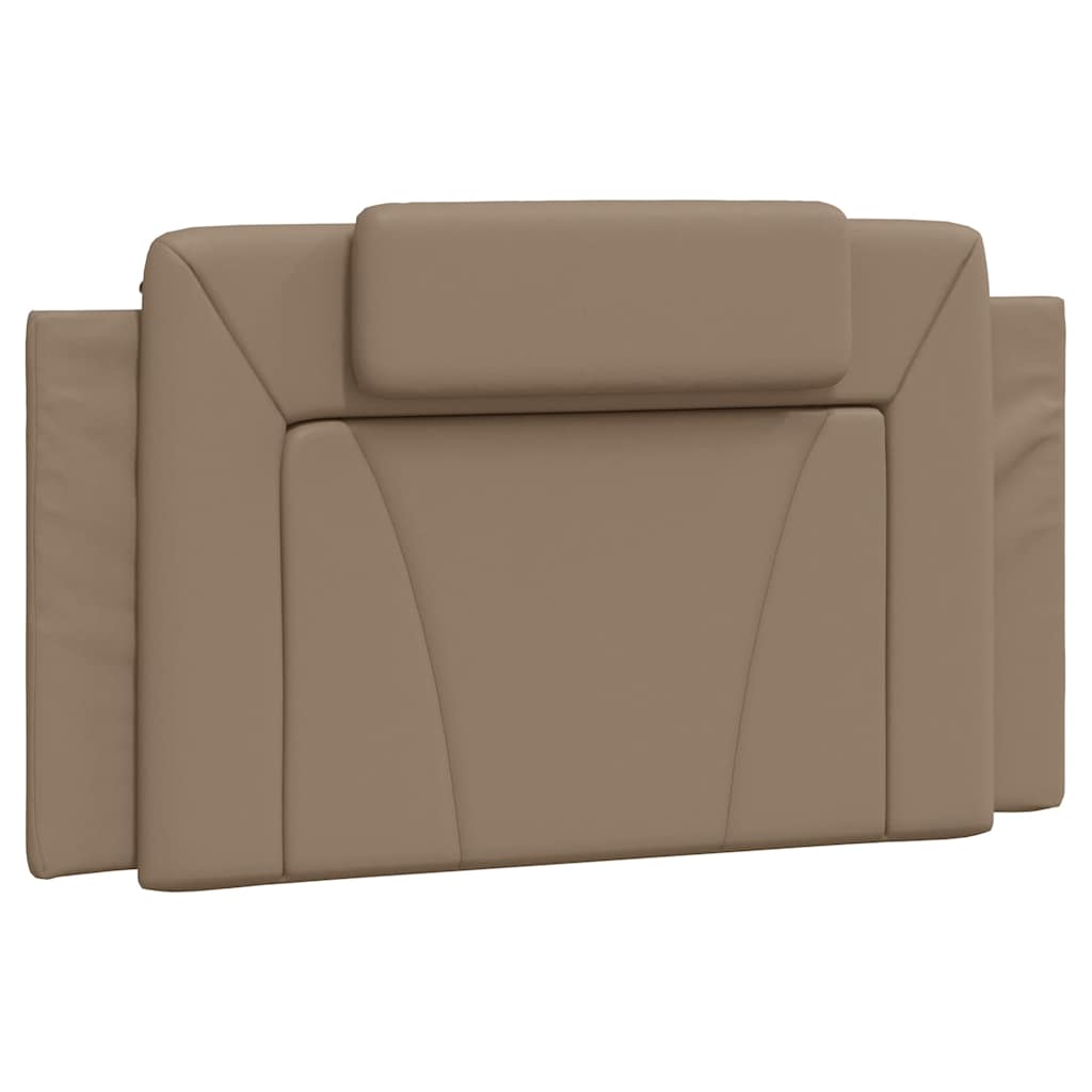vidaXL Kopfteil-Kissen "Viana" Cappuccino-Braun 100 cm Kunstleder