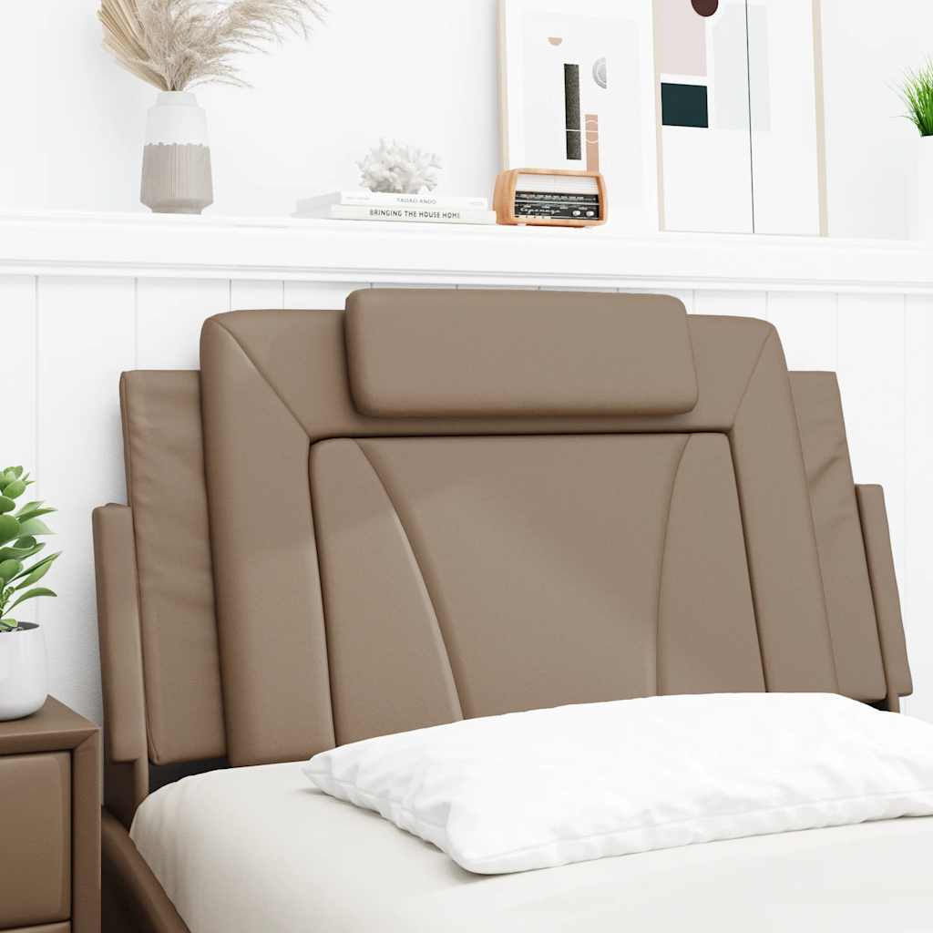 vidaXL Kopfteil-Kissen "Viana" Cappuccino-Braun 100 cm Kunstleder