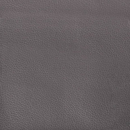 vidaXL Kopfteil-Kissen "Viana" Grau 140 cm Kunstleder