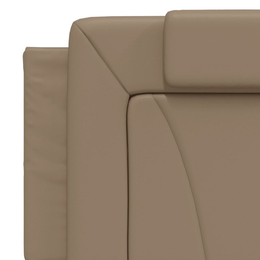 vidaXL Kopfteil-Kissen "Viana" Cappuccino-Braun 160 cm Kunstleder