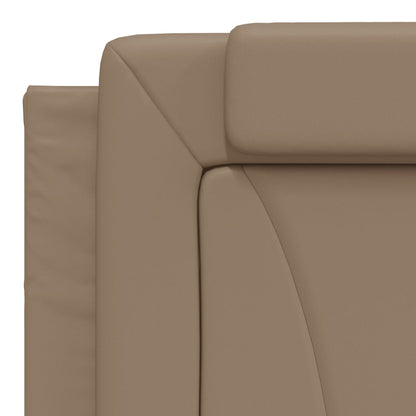 vidaXL Kopfteil-Kissen "Viana" Cappuccino-Braun 180 cm Kunstleder