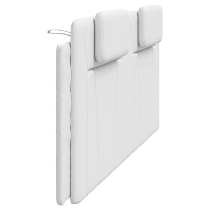 vidaXL Kopfteil-Kissen "Viana" Weiß 200 cm Kunstleder