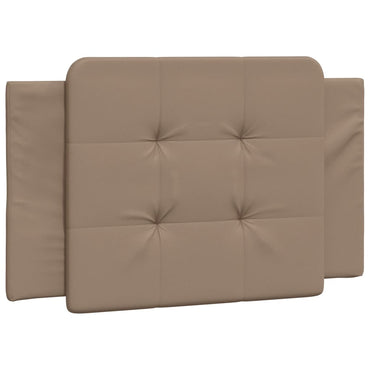 vidaXL Kopfteil-Kissen "Zadar" Cappuccino-Braun 80 cm Kunstleder