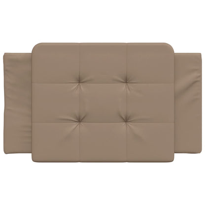 vidaXL Kopfteil-Kissen "Zadar" Cappuccino-Braun 90 cm Kunstleder