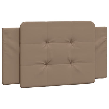 vidaXL Kopfteil-Kissen "Zadar" Cappuccino-Braun 100 cm Kunstleder