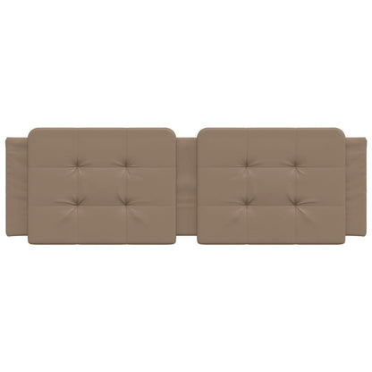 vidaXL Kopfteil-Kissen "Zadar" Cappuccino-Braun 160 cm Kunstleder