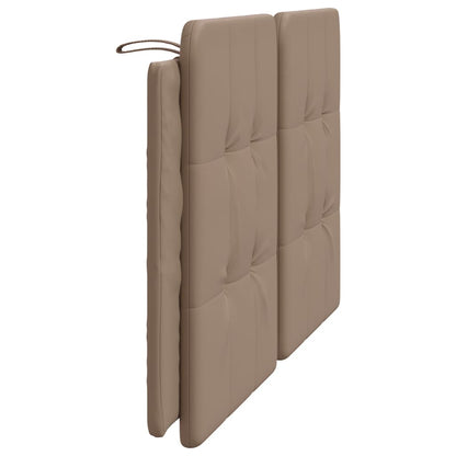 vidaXL Kopfteil-Kissen "Zadar" Cappuccino-Braun 160 cm Kunstleder
