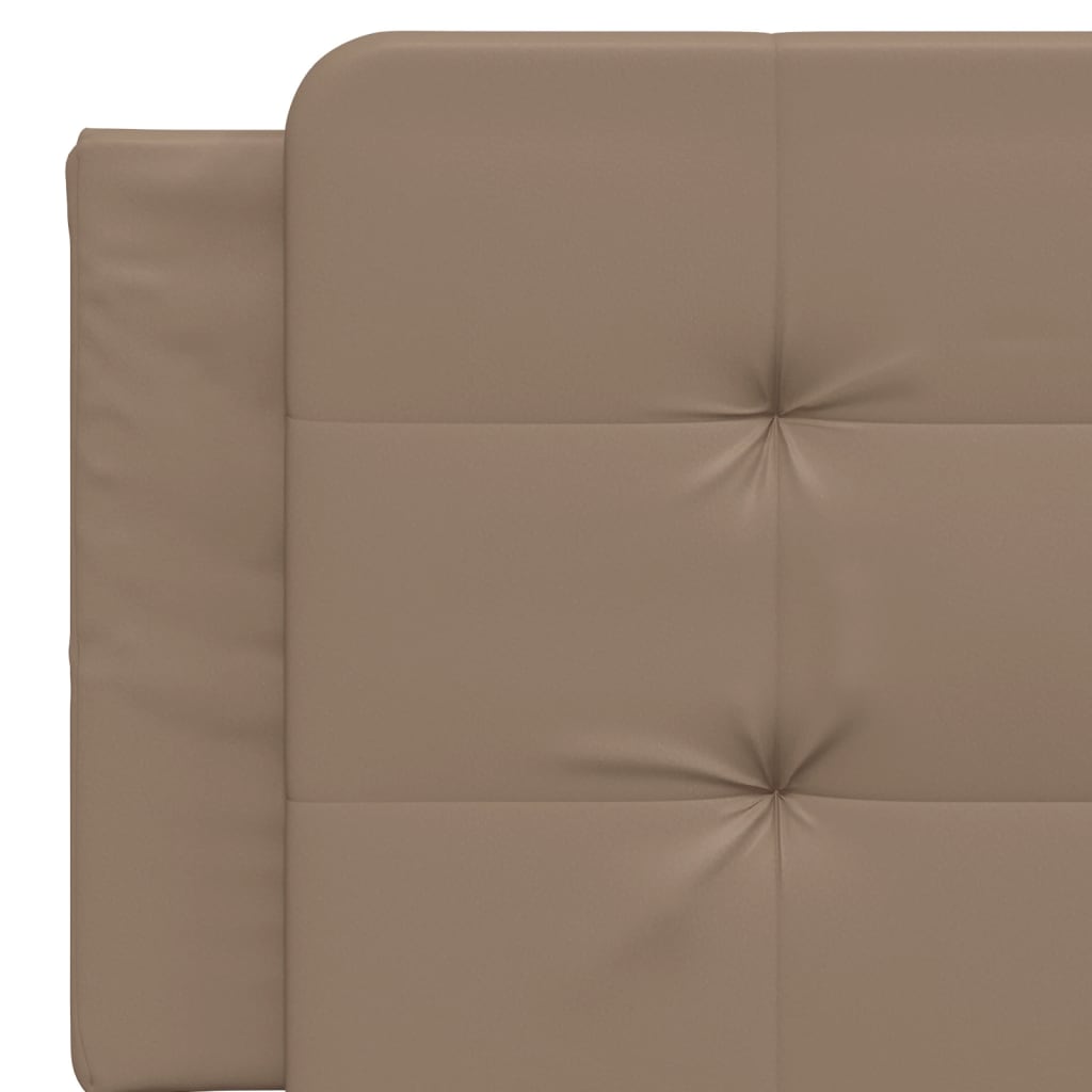 vidaXL Kopfteil-Kissen "Zadar" Cappuccino-Braun 160 cm Kunstleder