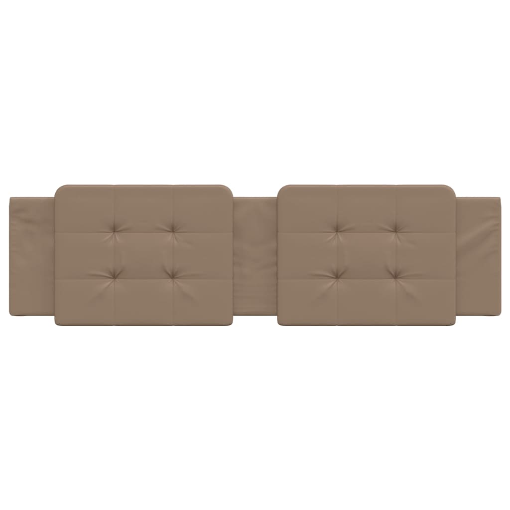 vidaXL Kopfteil-Kissen "Zadar" Cappuccino-Braun 180 cm Kunstleder