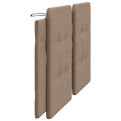 vidaXL Kopfteil-Kissen "Zadar" Cappuccino-Braun 180 cm Kunstleder
