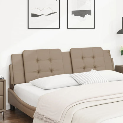 vidaXL Kopfteil-Kissen "Zadar" Cappuccino-Braun 180 cm Kunstleder
