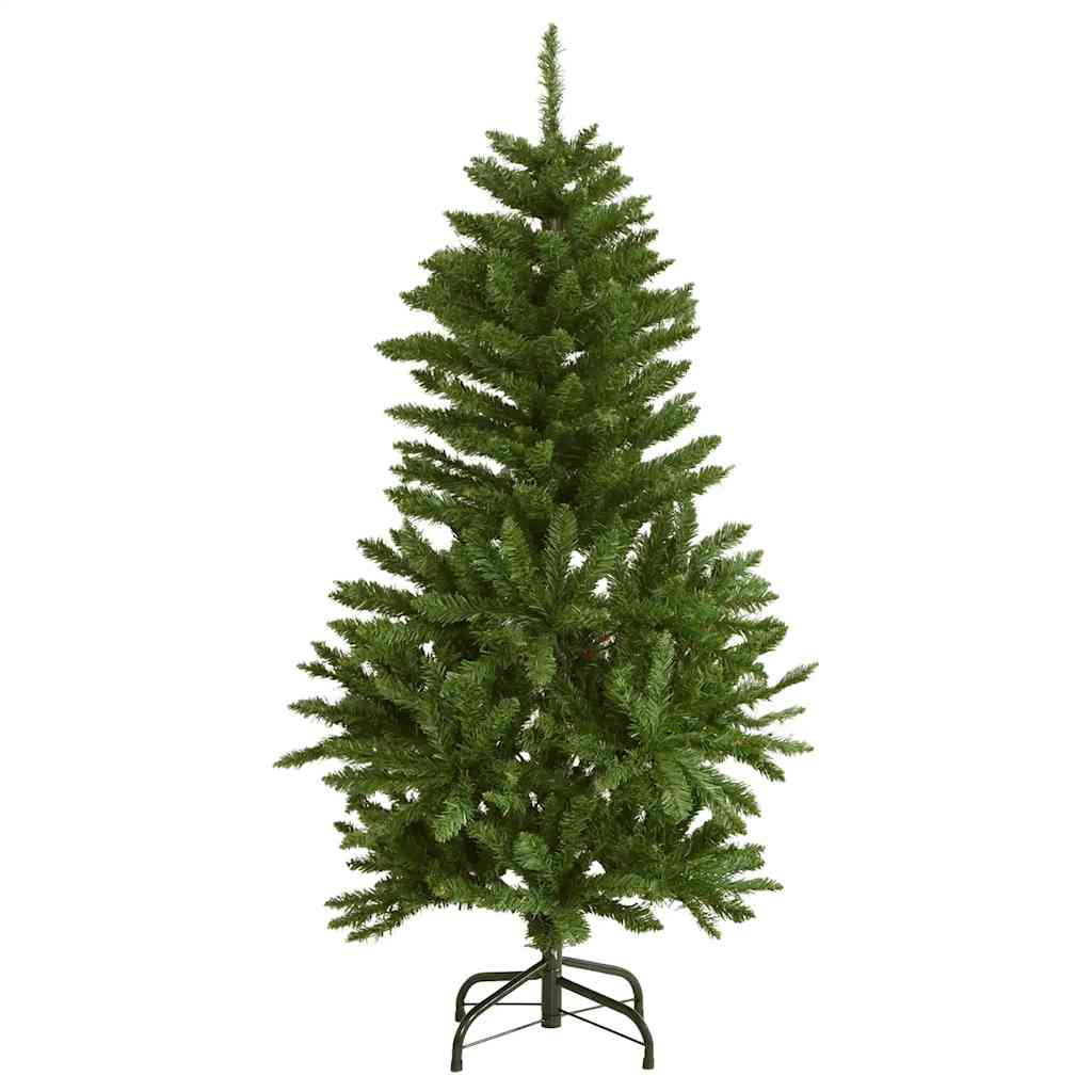 vidaXL Sapin de Noël Artificiel Pliable 150 LED & Boules 150 cm
