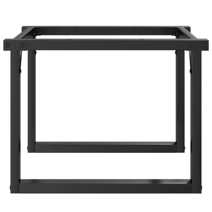 vidaXL Couchtischbeine O-Gestell 50x40x38 cm Stahl