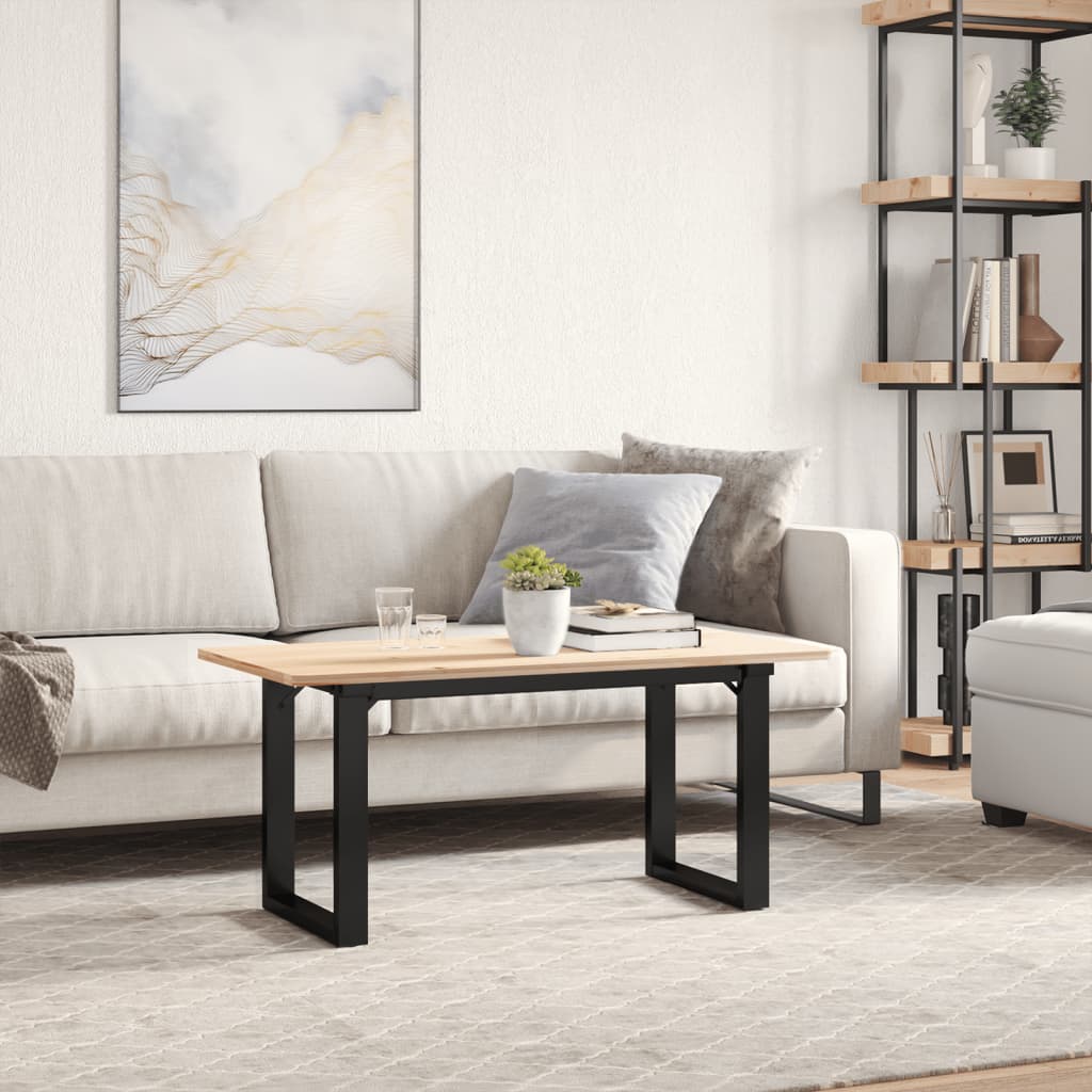 vidaXL Couchtischbeine O-Gestell 70x30x43 cm Stahl