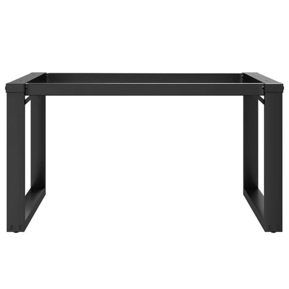 vidaXL Couchtischbeine O-Gestell 80x70x43 cm Stahl