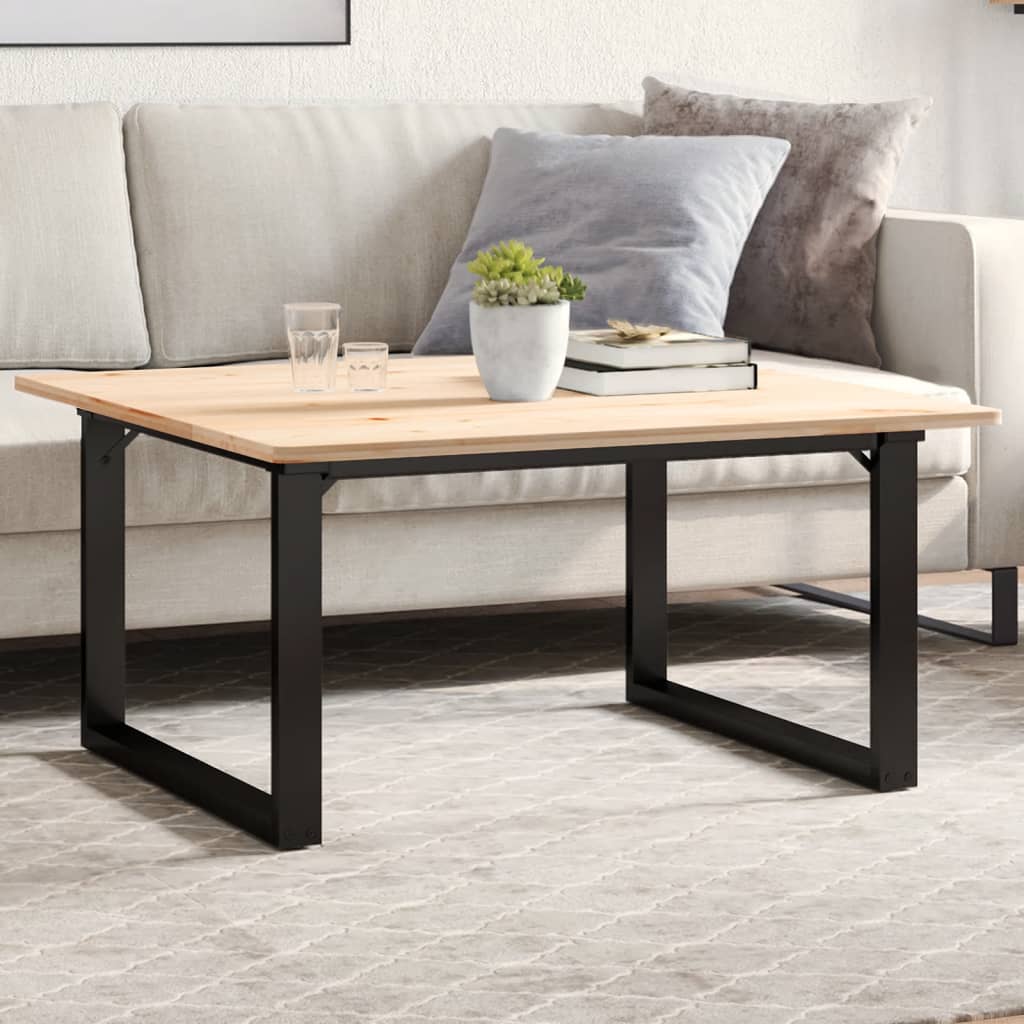vidaXL Couchtischbeine O-Gestell 80x70x43 cm Stahl