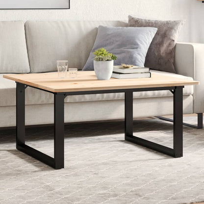 vidaXL Couchtischbeine O-Gestell 80x70x43 cm Stahl