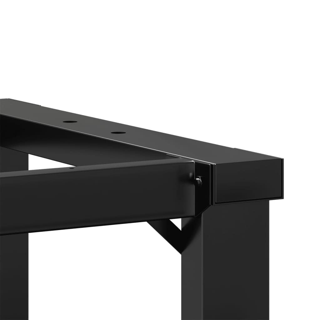 vidaXL Couchtischbeine O-Gestell 80x40x43 cm Stahl