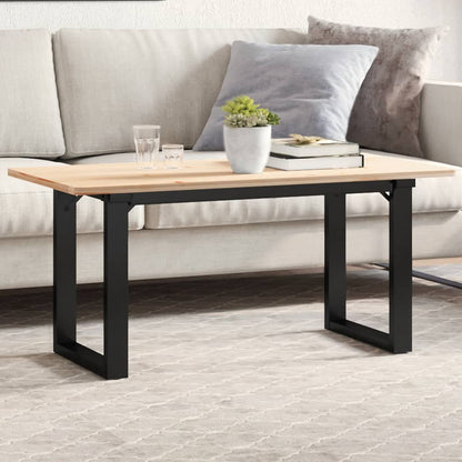 vidaXL Couchtischbeine O-Gestell 90x30x43 cm Stahl