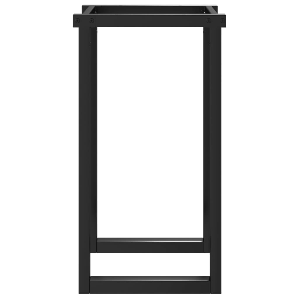 vidaXL Esstisch-Gestell in O-Form 60x50x73 cm Stahl