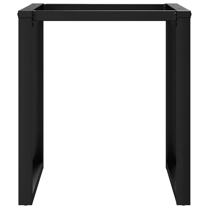 vidaXL Esstisch-Gestell in O-Form 60x60x73 cm Stahl