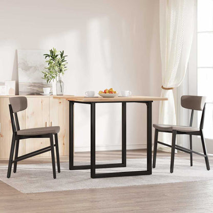 vidaXL Esstisch-Gestell in O-Form 60x60x73 cm Stahl