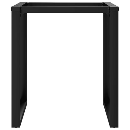 vidaXL Esstisch-Gestell in O-Form 70x70x73 cm Stahl