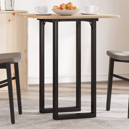 vidaXL Esstisch-Gestell in O-Form 80x40x73 cm Stahl