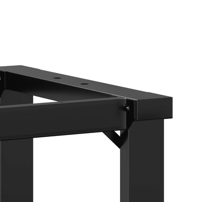 vidaXL Esstisch-Gestell in O-Form 80x40x73 cm Stahl