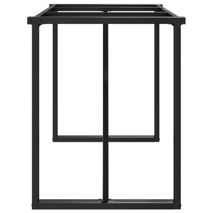 vidaXL Esstisch-Gestell in O-Form 120x60x73 cm Stahl