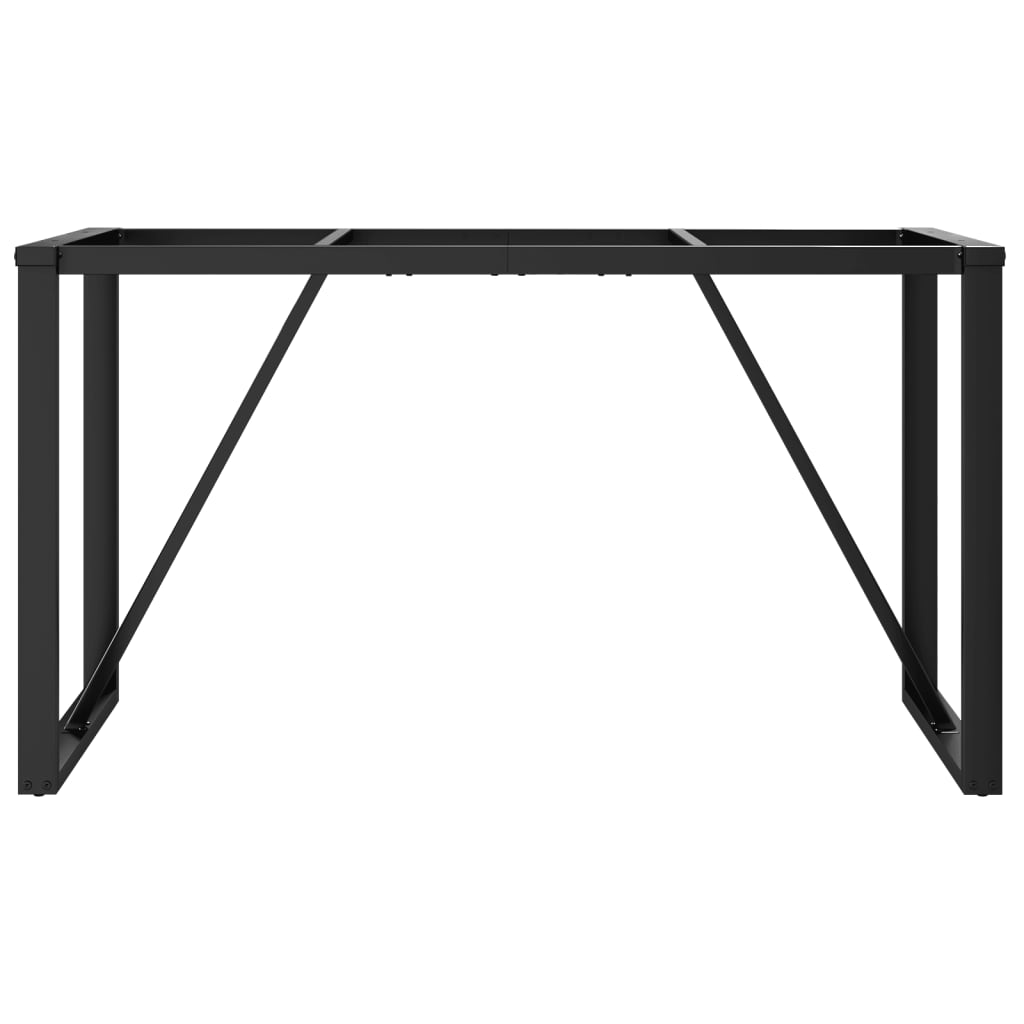 vidaXL Esstisch-Gestell in O-Form 140x60x73 cm Stahl