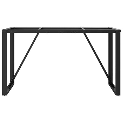 vidaXL Esstisch-Gestell in O-Form 140x60x73 cm Stahl