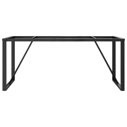 vidaXL Esstisch-Gestell in O-Form 180x80x73 cm Stahl